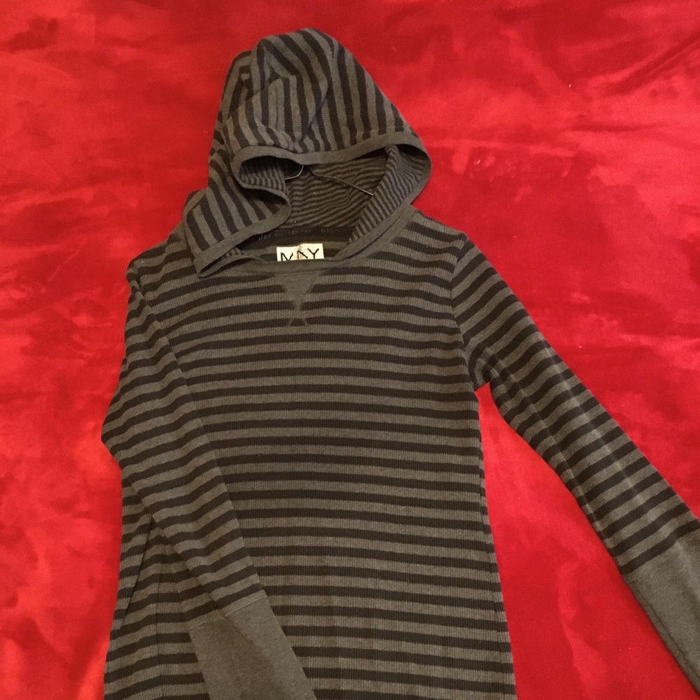 Gray & Black Sweater